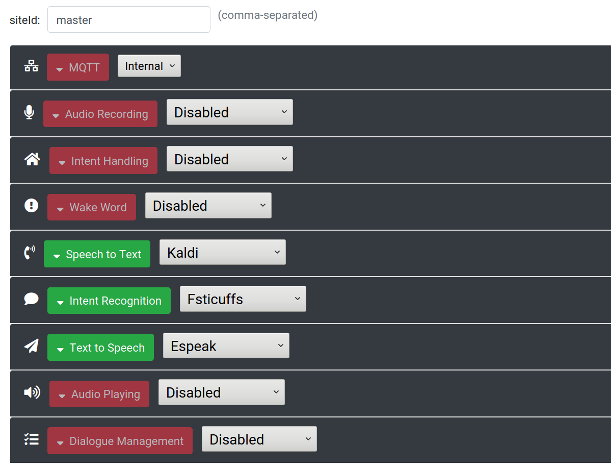 Base station settings for remote HTTP